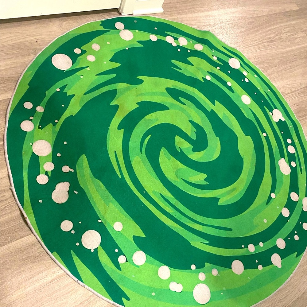 Rick and Morty rug